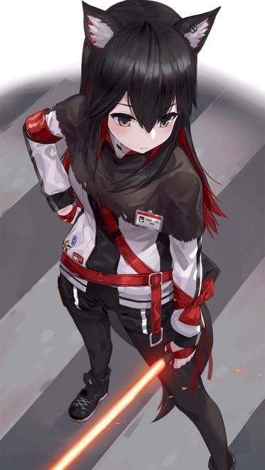 明日方舟動漫美女手機壁紙